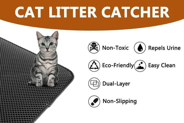 Double Layer Cat Litter Trapping Mat