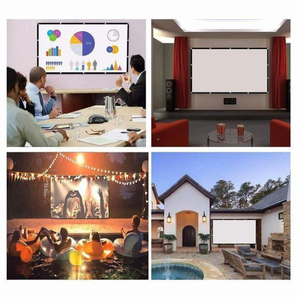 PORTABLE MOVIE PROJECTOR SCREEN