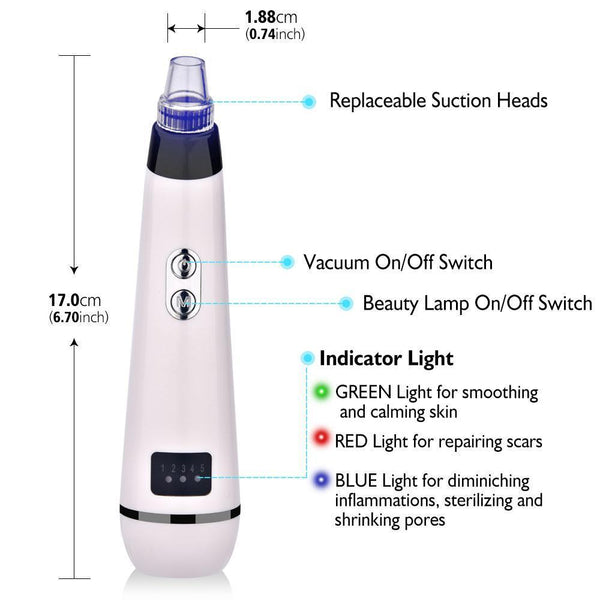 Blackhead Pore Vacuum for Brighter & Healthier Skin