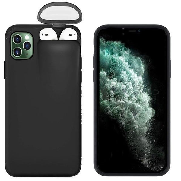 2 in 1 AirPods IPhone Case