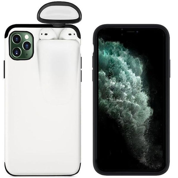 2 in 1 AirPods IPhone Case