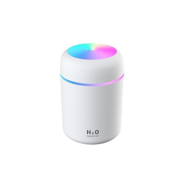 Portable H2O Ultrasonic Air Humidifier with Romantic Light