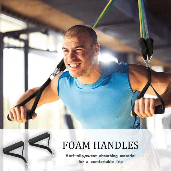 GYM TRAINING RESISTANCE BAND SET