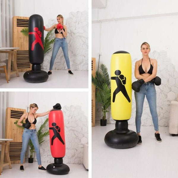 INFLATABLE TUMBLER BOXING BAG