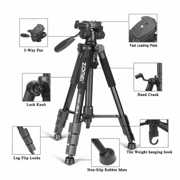 Professional Portable Camera Tripod