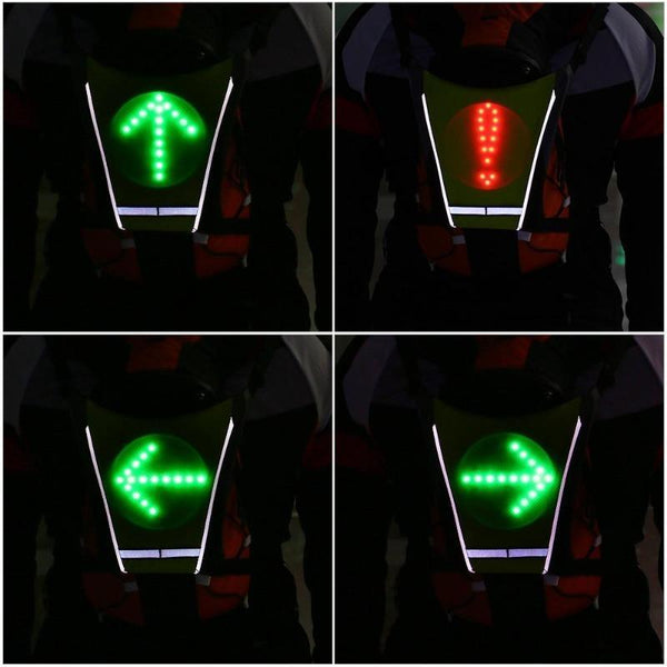 CYCLING LED SIGNAL LIGHT VEST