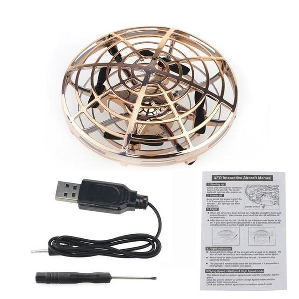 UFO Mini Drone with Induction Levitation