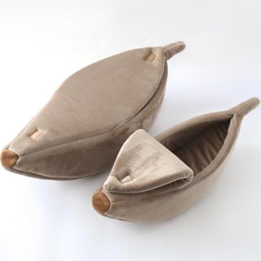 COZY BANANA CAT BED HOUSE