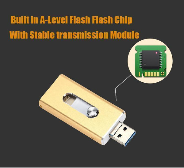 Mobile USB Flash Drive For Iphone And Android Devices