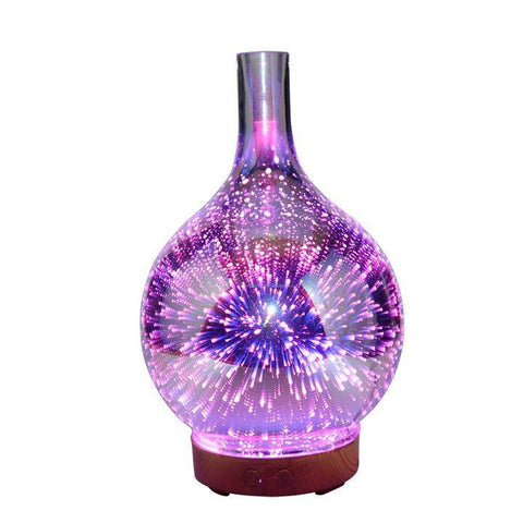 3D Fireworks Humidifier & Oil Diffuser