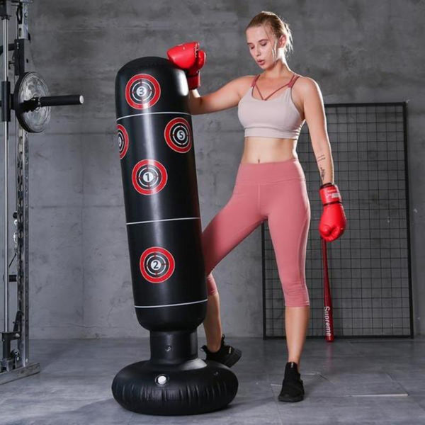 INFLATABLE BOXING TOWER PUNCH BAG