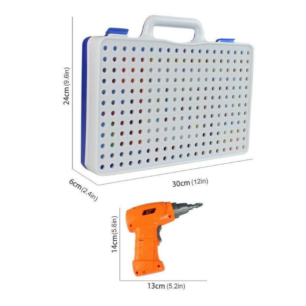EDUCATIONAL DRILL PUZZLE SCREWS KIT