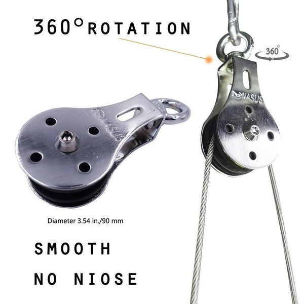 POWERPULL - HOME GYM PULLEY CABLE