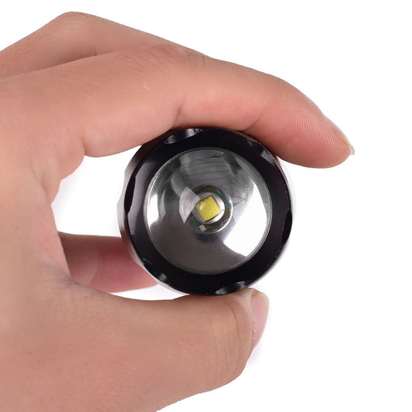 Police Military 1200 Lumen 5 Mode LED Flashlight w Batteries and Chargers- Get 2 for Only $29.95