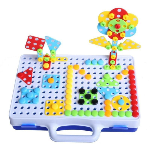 EDUCATIONAL DRILL PUZZLE SCREWS KIT