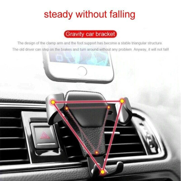 Gravity Car Air Vent Mount Cradle Holder Stand