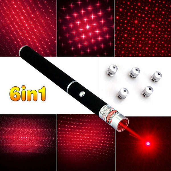 Laser Pointer Pen 5mw Beam - Red + Green + Blue