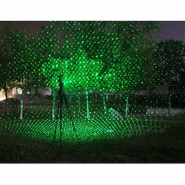 10 Miles 532nm Green Laser Pointer Pen Visible Beam Light Lazer + Star Cap