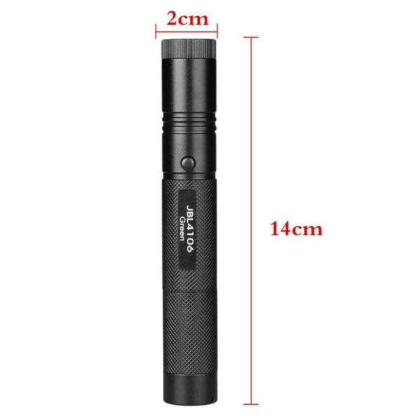Military 532nm Green Laser Pointer Visible Beam Light Pen