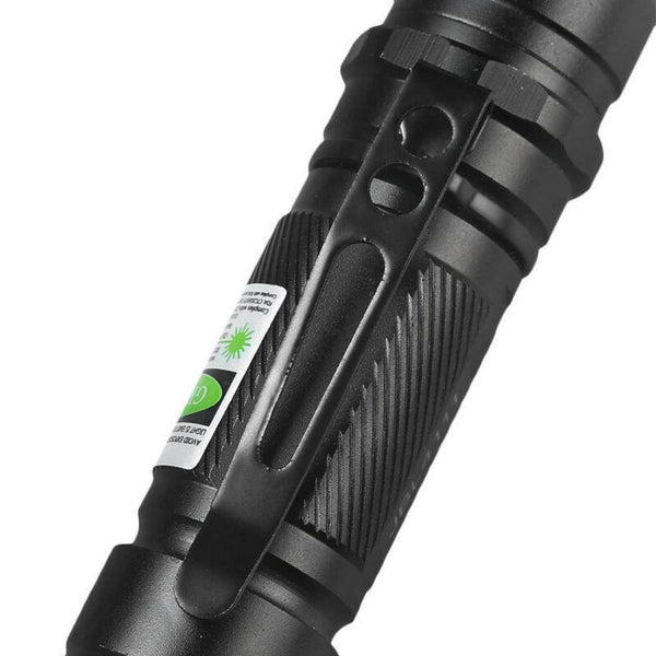 10 Miles 532nm Green Laser Pointer Pen Visible Beam Light Lazer + Star Cap