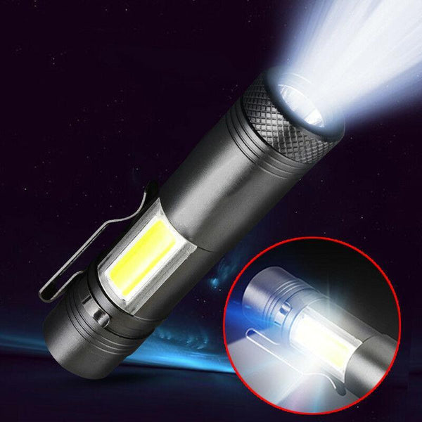 1500LM T6 LED 14500/AA Flashlight Waterproof Torch