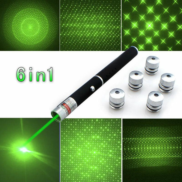Laser Pointer Pen 5mw Beam - Red + Green + Blue