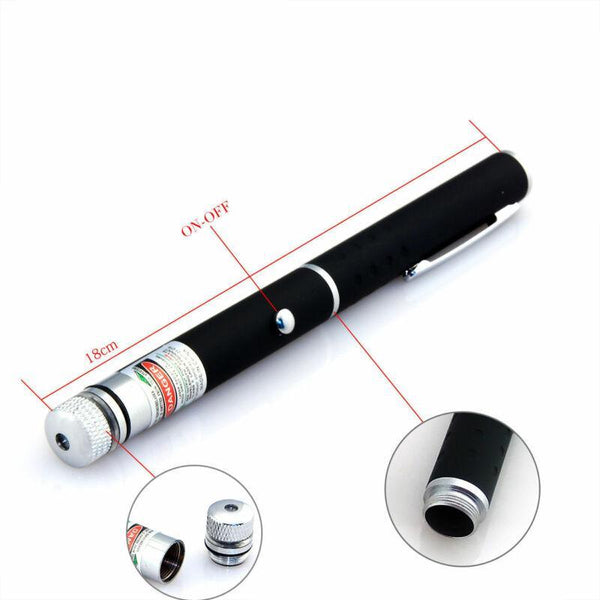 Laser Pointer Pen 5mw Beam - Red + Green + Blue