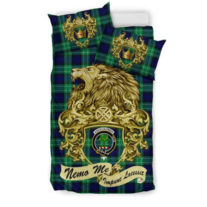 Scotland Lion Abercrombie Tartan Bedding Set K7