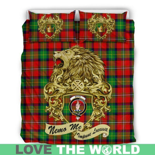 Scotland Lion Boyd Modern Tartan Bedding Set K7