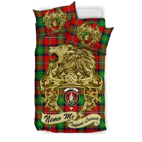 Scotland Lion Boyd Modern Tartan Bedding Set K7