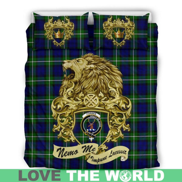 Scottish Lion Forbes Modern Tartan Bedding Set K7