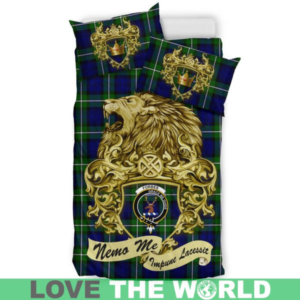 Scottish Lion Forbes Modern Tartan Bedding Set K7