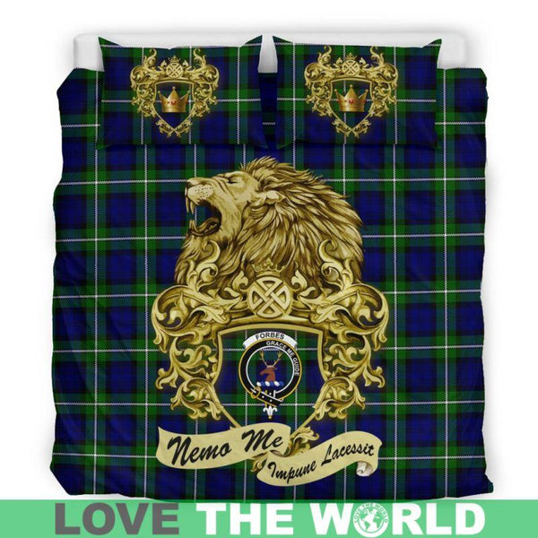 Scottish Lion Forbes Modern Tartan Bedding Set K7