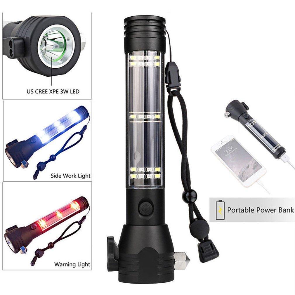 9 in 1 Multi Functional LED Flashlight