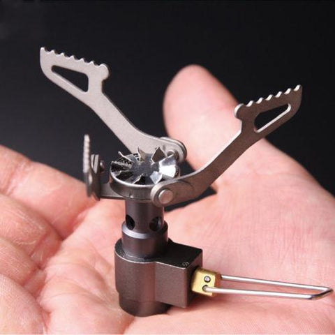 Backpack Camping Tiny Titanium Stove Burner