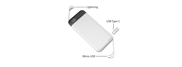 POWERPACK - 10,000MAH WIRELESS CHARGING POWERBANK