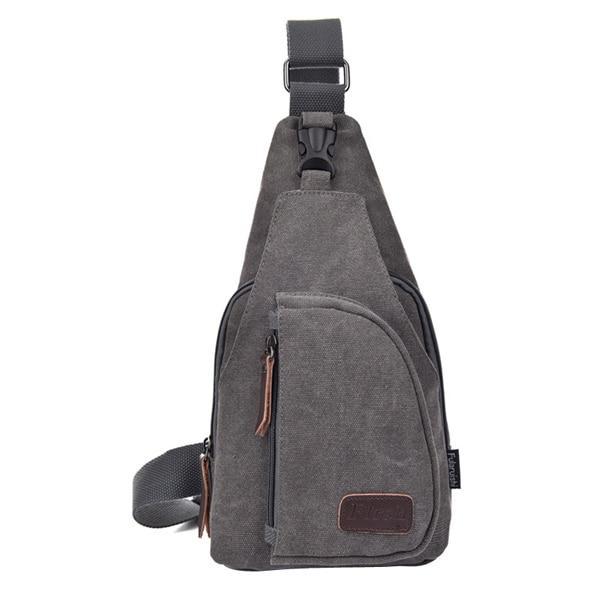 Canvas Multifunction Man Crossbody Bag