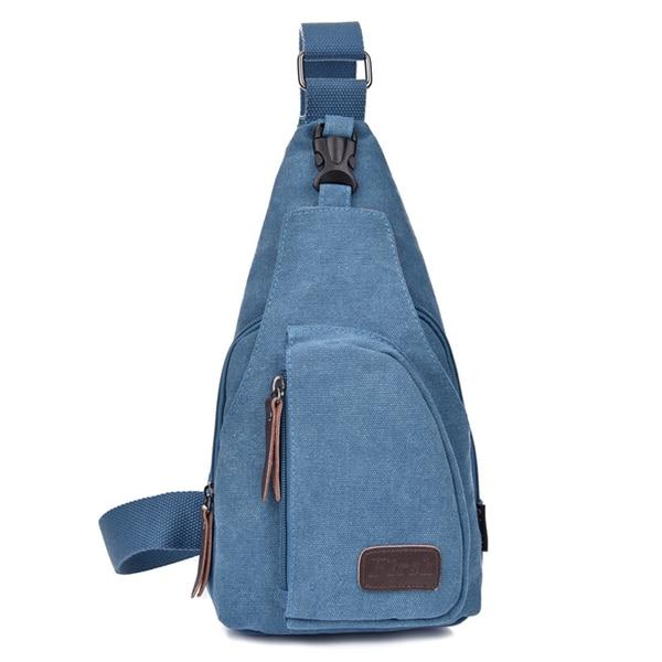 Canvas Multifunction Man Crossbody Bag