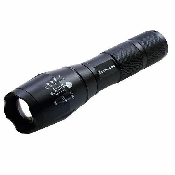 LED Flashlight T6 Tactical flashlight + Q5 Mini Torch Lanterna
