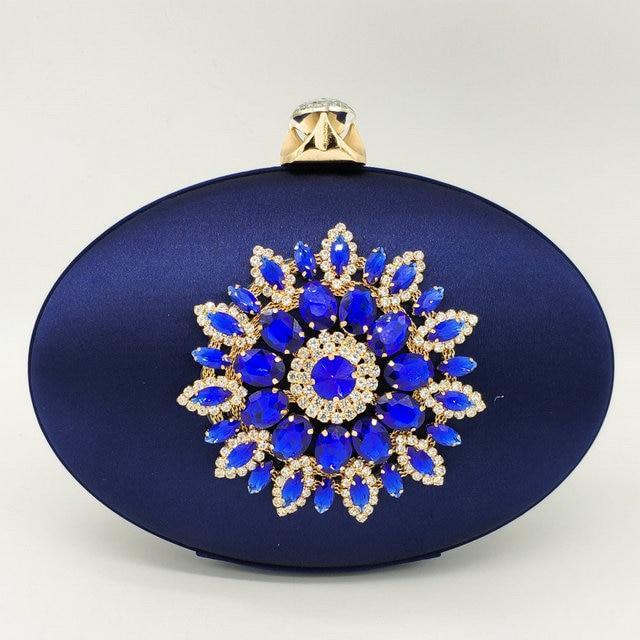 Flower Crystal Clutch