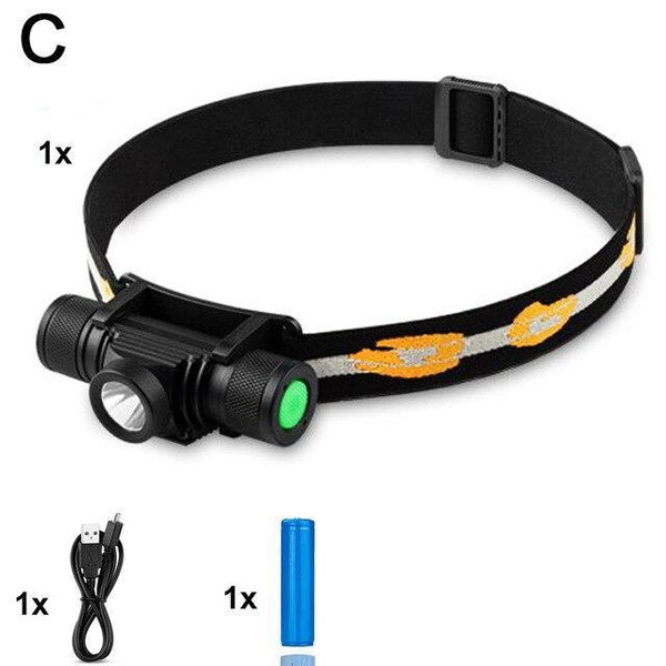 1000 Lumen Rechargeable L2 LED Headlamp