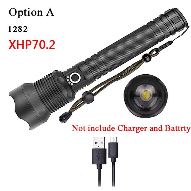 High Power 5000lm Tactical LED Flashlight