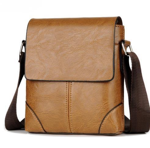 Casual Leather Shoulder Bag