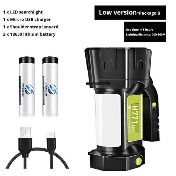 Super bright LED Searchlight Flashlight