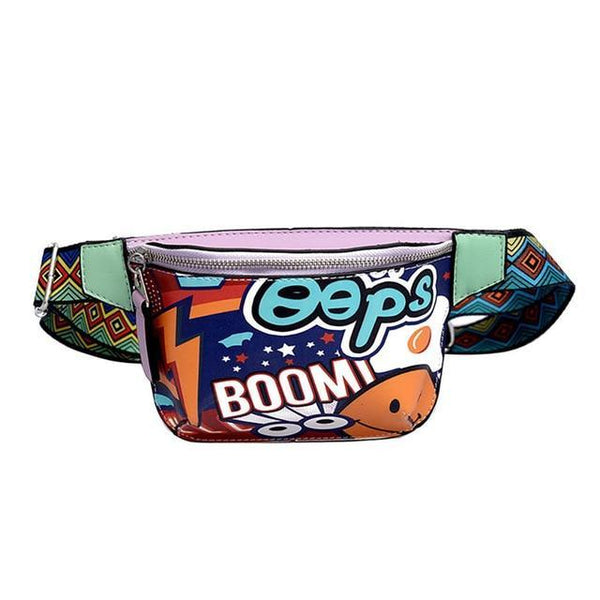 Graffiti Fanny Pack Waist Bag