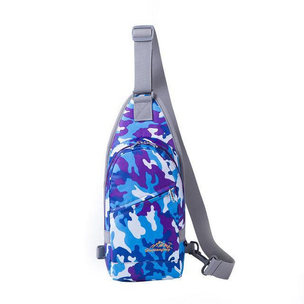Multi Color Camo Sling Bag