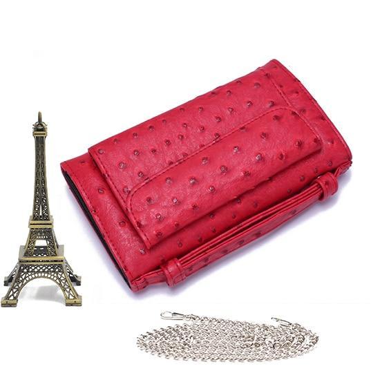 Leather Clutch Shoulder Cross Bag