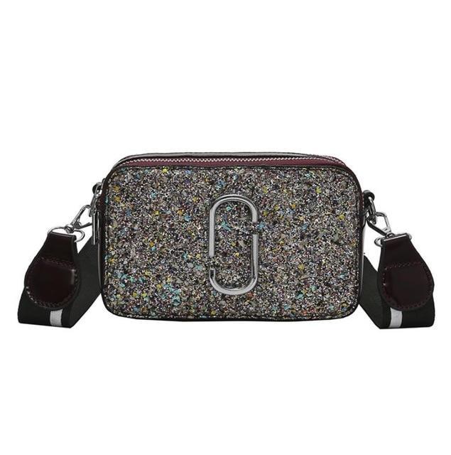 Ladies Sequin Square Bag