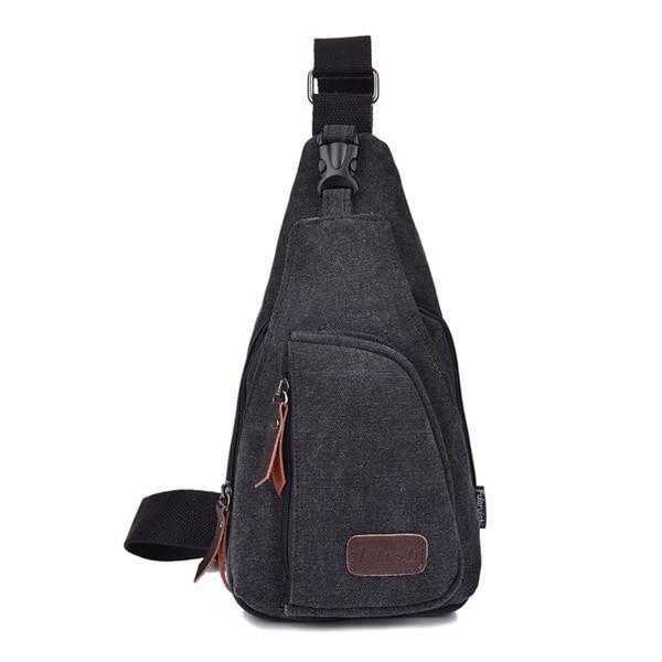Canvas Multifunction Man Crossbody Bag