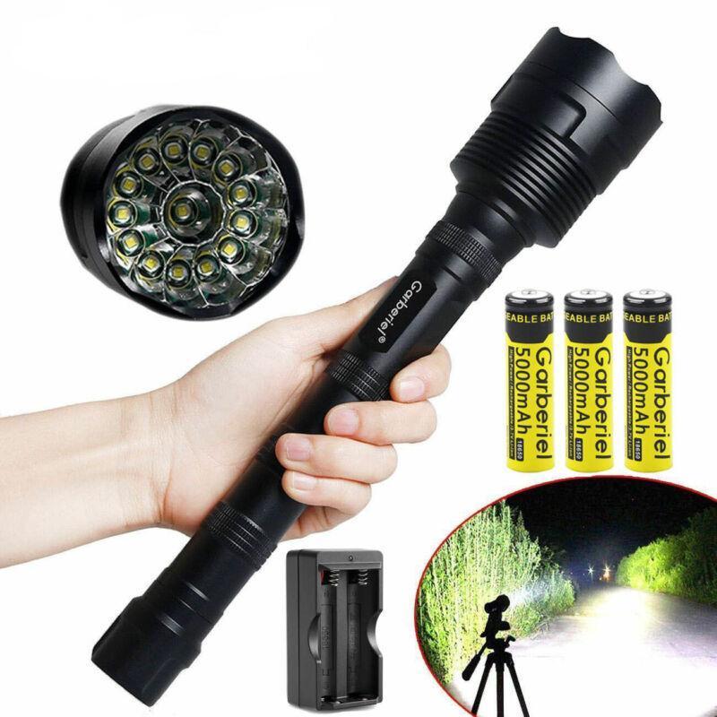 18000 Lumens Tactical 14x T6 5 Modes LED 18650 Flashlight